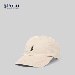 โปรโมชั่น Flash Sale : Polo Ralph Lauren หมวกผู้ชาย Cotton Chino Ball Cap รุ่น MAPOHGS0J420120 สีเบจ