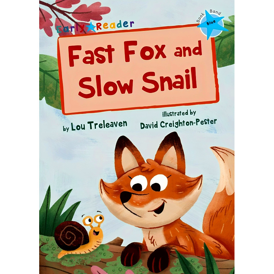 BBW หนังสือ EARLY READER BLUE: FAST FOX AND SLOW SNAIL | Shopee Thailand