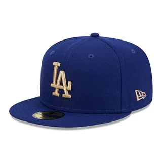 NEW ERA หมวก รุ่น LOS ANGELES DODGERS LAUREL SIDEPATCH DARK BLUE 59FIFTY CAP