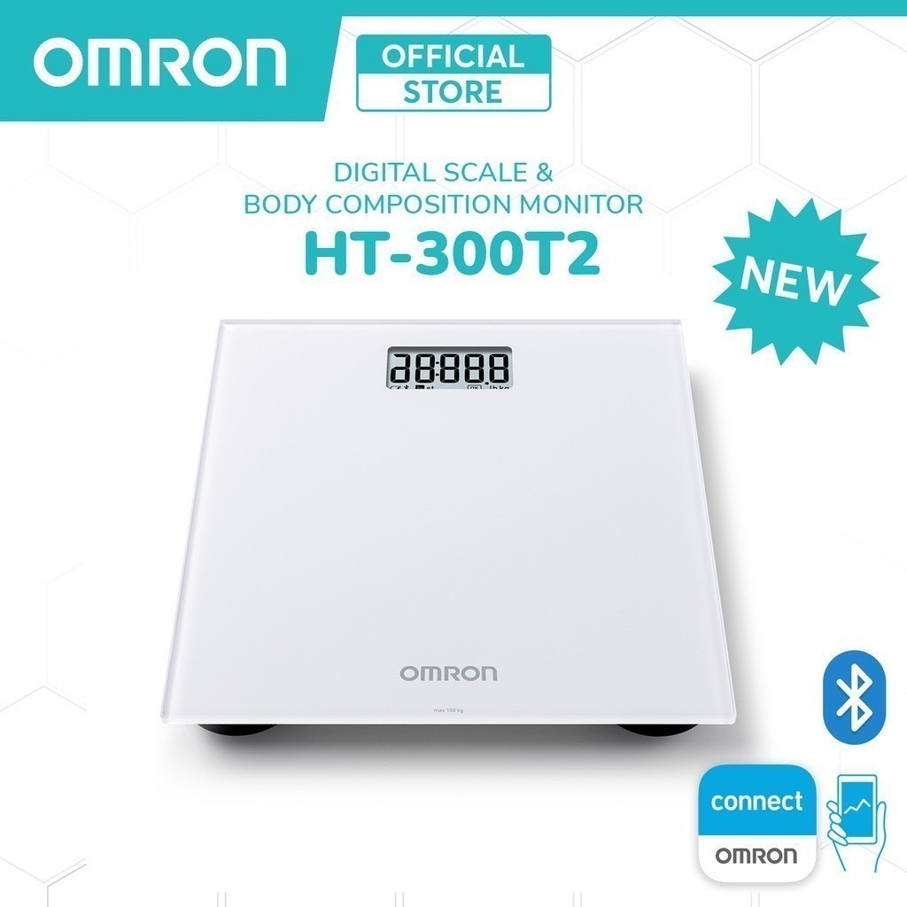 Omron HN-300T2 เครื่องชั่งน้ำหนักดิจิตอล Body Weight Scale