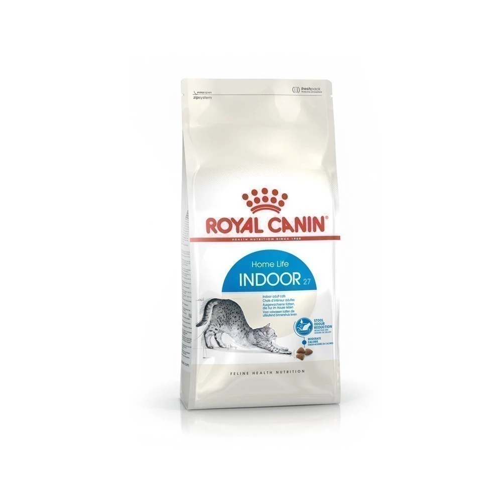 Royal Canin Indoor อาหารแมวโตสูตรเลี้ยงในบ้าน สำหรับแมวอายุ 1-7 ปี