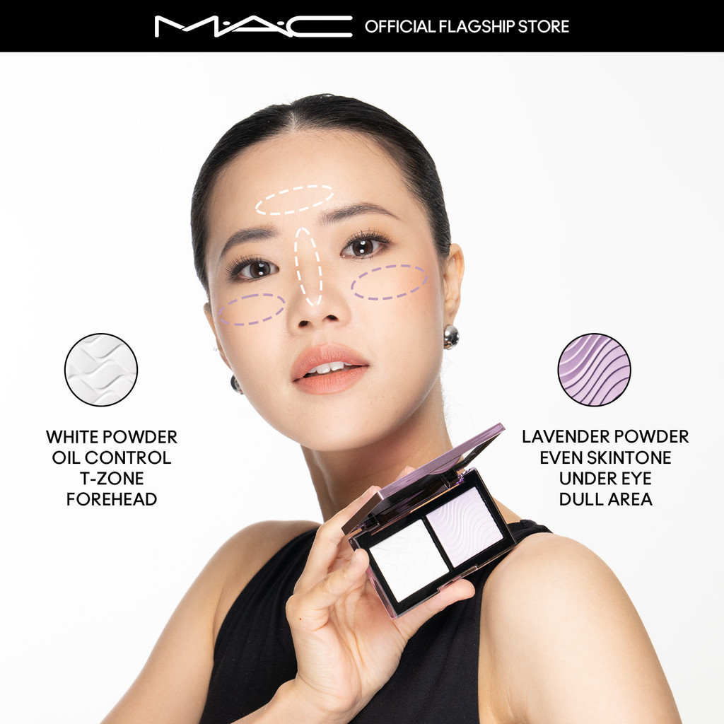 MAC Studio Fix Pro Set & Blue Pressed Powder Duo / แมค แป้งฝุ่น Studio ...