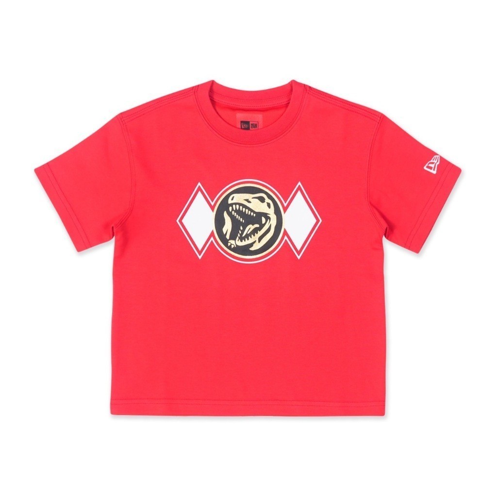 NEW ERA X POWER RANGERS SCARLET DINO ZORD KIDS SHORT SLEEVE T-SHIRT ...