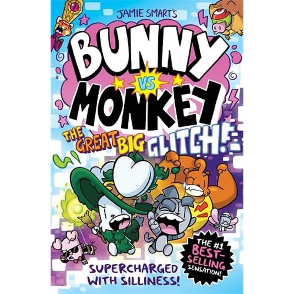 หนังสือใหม่ Bunny vs Monkey: The Great Big Glitch [Hardcover] | Shopee ...