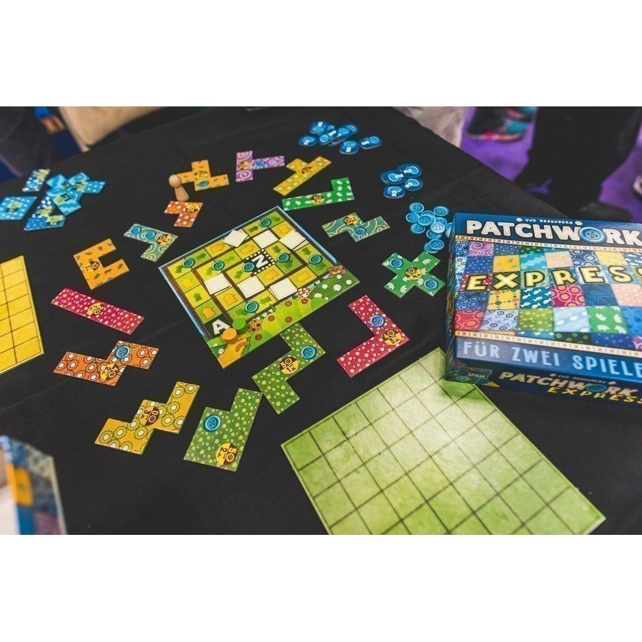 Patchwork Express ภาษาอังกฤษ Board Game บอร์ดเกม ของแท้! | Shopee Thailand