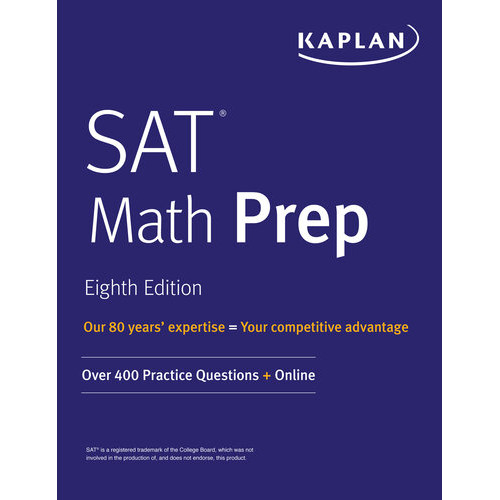 SAT Math Prep: Over 400 Practice Questions + Online - Kaplan Test Prep ...