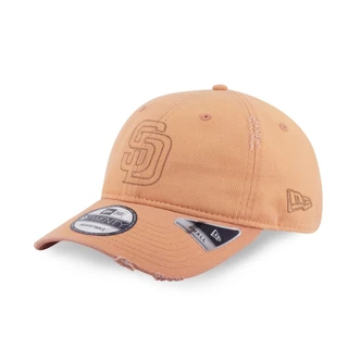 New Era หมวกรุ่น San Diego Padres Washed Deep Sand Brown 9TWENTY Small Cap