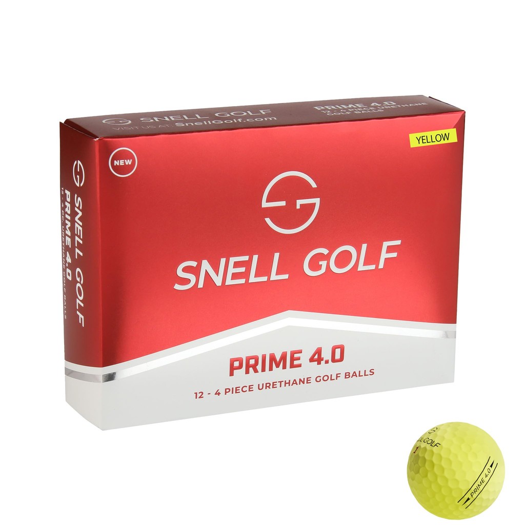 [นำเข้าจากประเทศญี่ปุ่น] Snell Golf ลูกกอล์ฟ Snell PRIME4.0 หุ้มยูรีเทน ...
