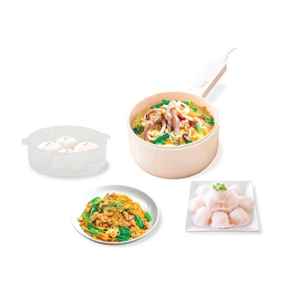 Singer SGSMC15 กะทะไฟฟ้าอเนกประสงค์ Electric Multi Pot ความจุ 1.5 L สี ...