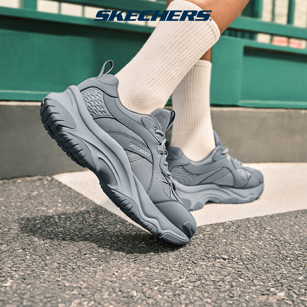 Skechers สเก็ตเชอร์ส รองเท้า ผู้ชาย Street Moonhiker Shoes - 183188-GRY ...