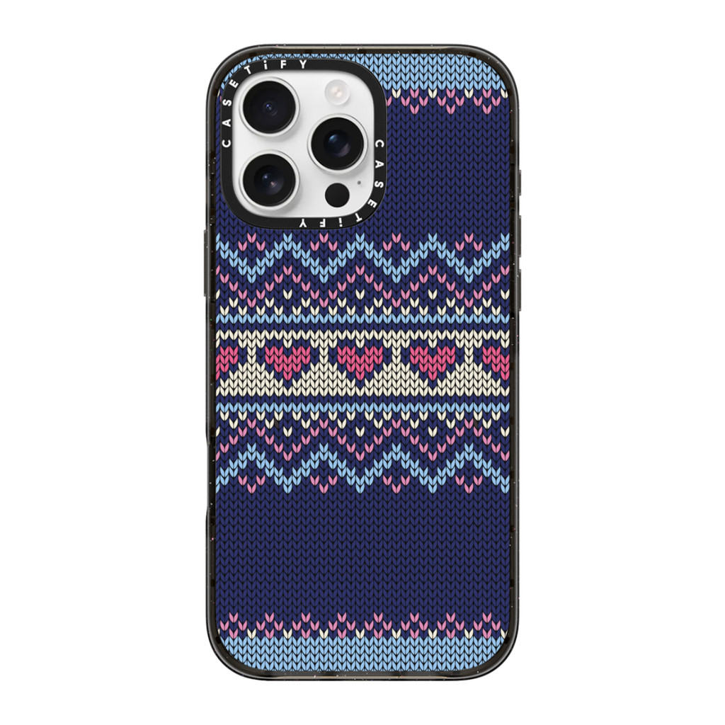 [พร้อมส่ง] CASETiFY | Blue Fair Isle Sweater #สำหรับช่วงเทศกาล | Shopee ...