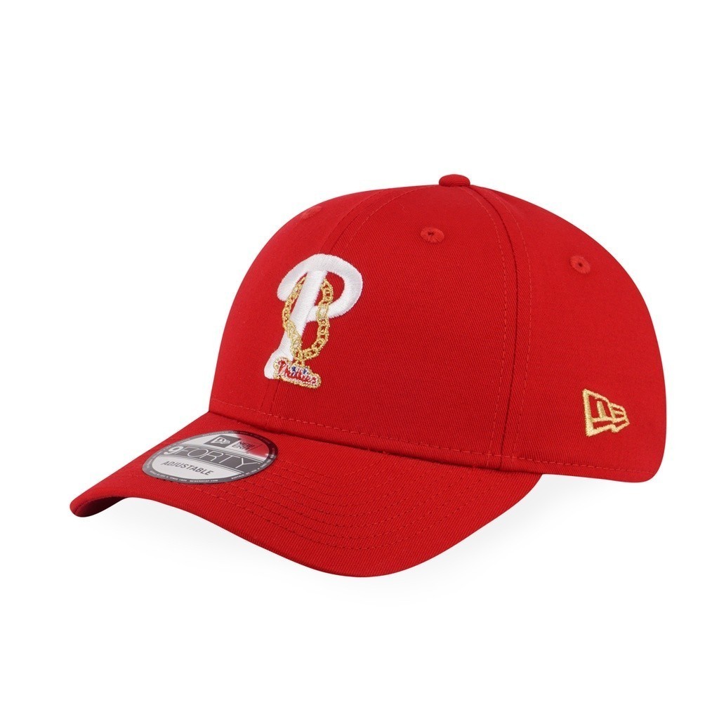 NEW ERA หมวก รุ่น 9FORTY MLB CHAIN PHILADEPLPHIA PHILLIES SCARLET 13705361