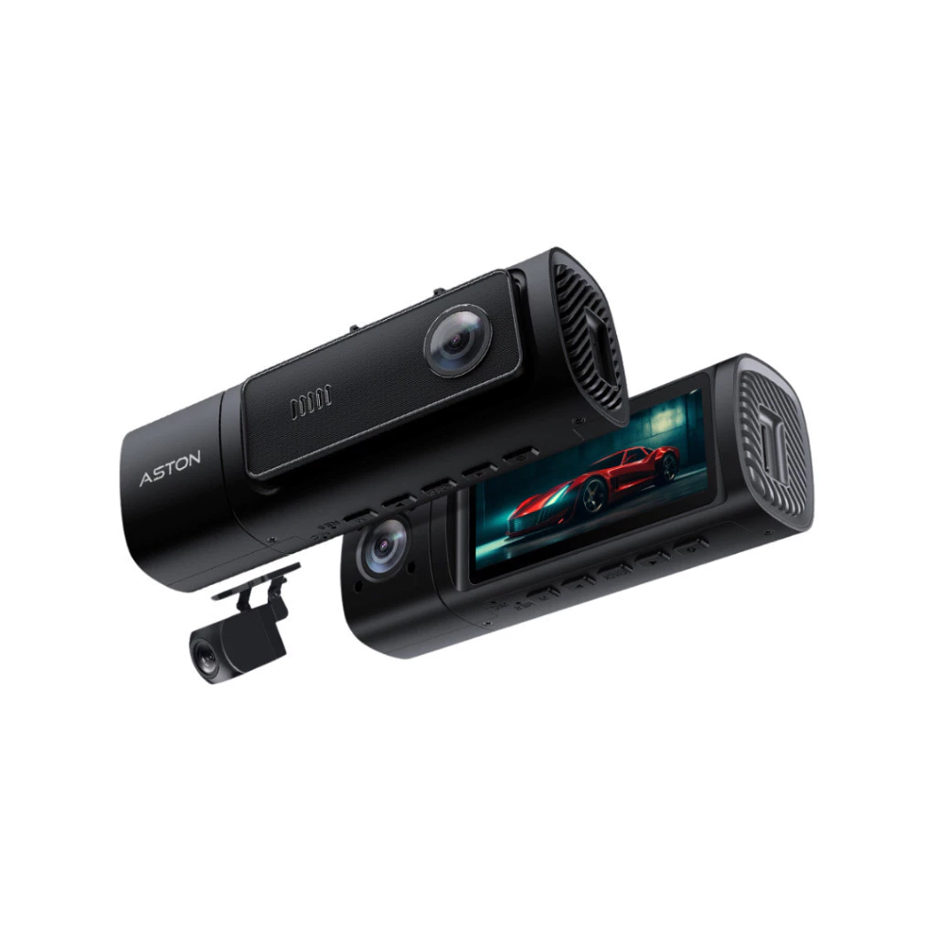 กล้องติดรถยนต์ 3กล้อง 2K Aston 3 Connector Gen 2K Wifi หน้า-หลัง-ห้องโดยสาร ความชัด 2K รับประกันสินค้า 1 ปี