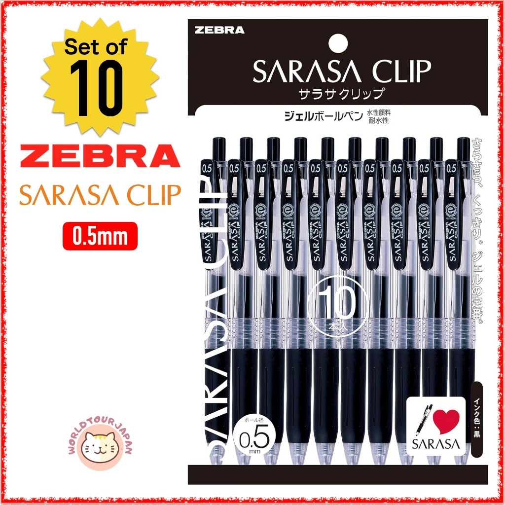 Zebra 1 X 5 Pens Zebra Sarasa Clip Gelink Ballpoint Pen 0.7mm P - View #6