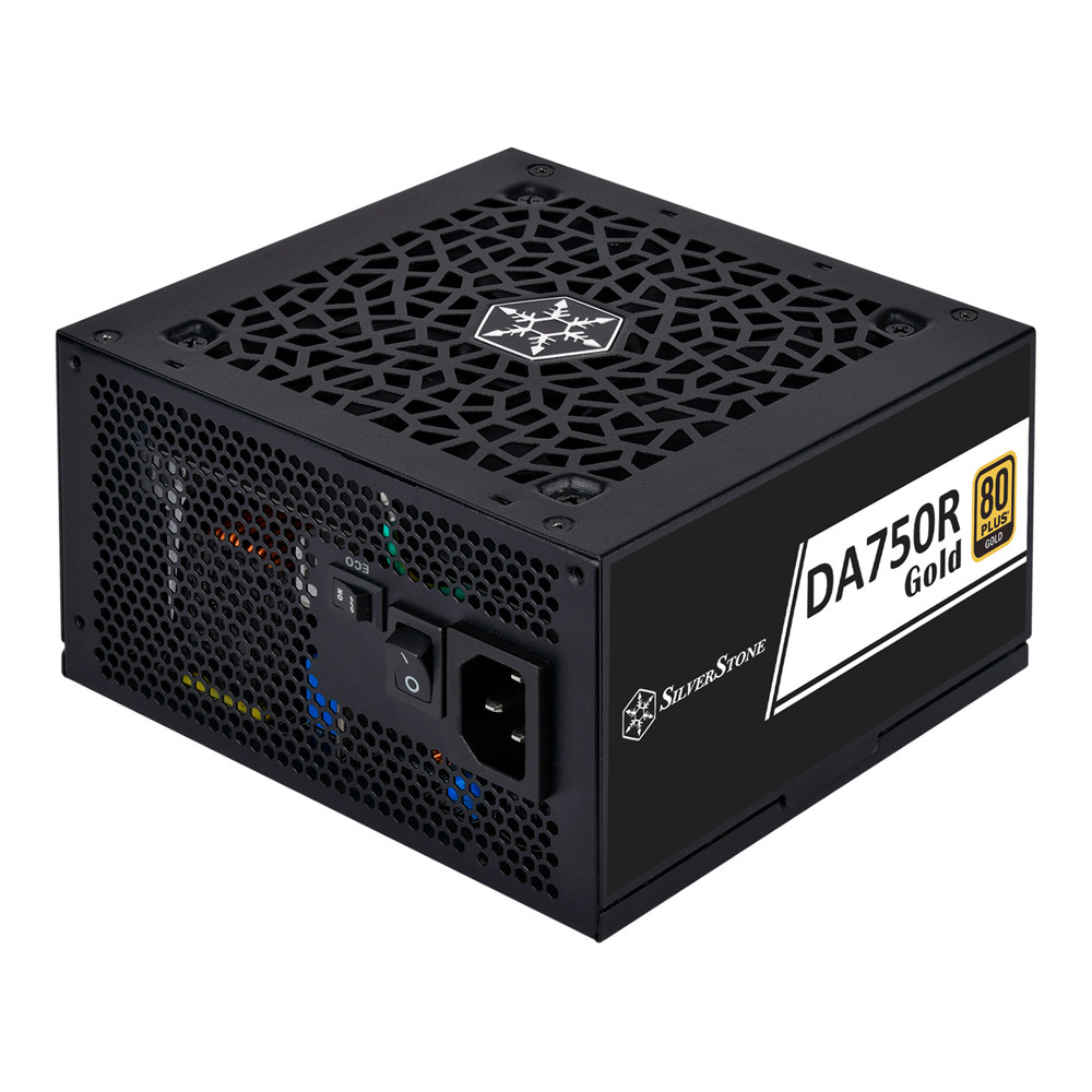 POWER SUPPLY (อุปกรณ์จ่ายไฟ) SILVERSTONE DA750R GOLD - 750W 80 PLUS ...