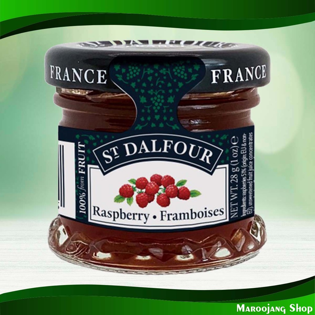 แยม ราสเบอร์รี่ เซนต์ดาลฟูร์ 28ก. Raspberry Jam St Dalfour | Shopee ...