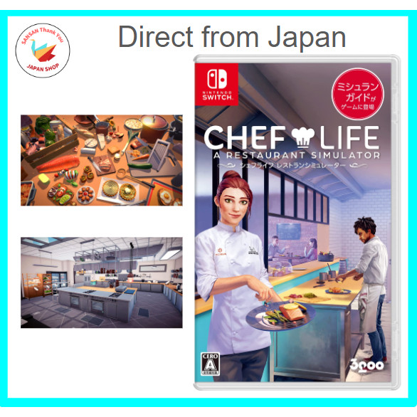 【Direct from Japan】CHEF LIFE A Restaurant Simulator -Nintendo Switch ...