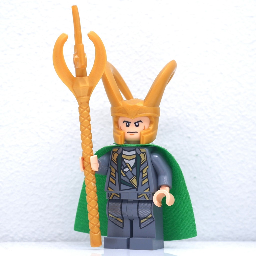 [Instock] Lego Minifigure Marvel Loki Gray Suit (6868) | Shopee Thailand