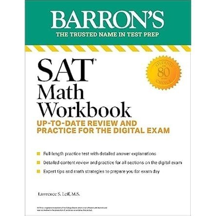 Asia Books หนังสือภาษาอังกฤษ SAT MATH WORKBOOK: UP-TO-DATE PRACTICE FOR ...