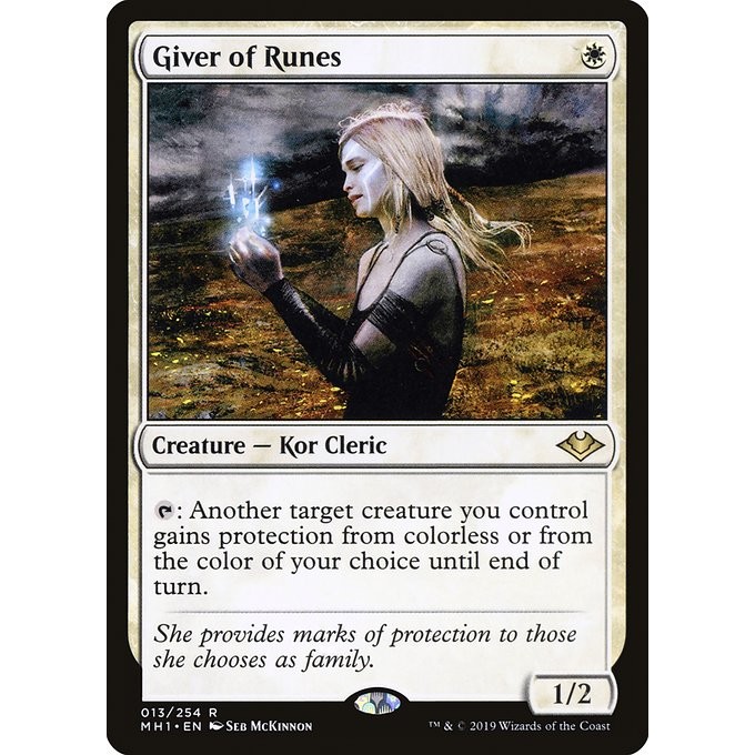 Giver of Runes (Retro) [Modern Horizons] Giver of Runes MH1 Bootleg Mage