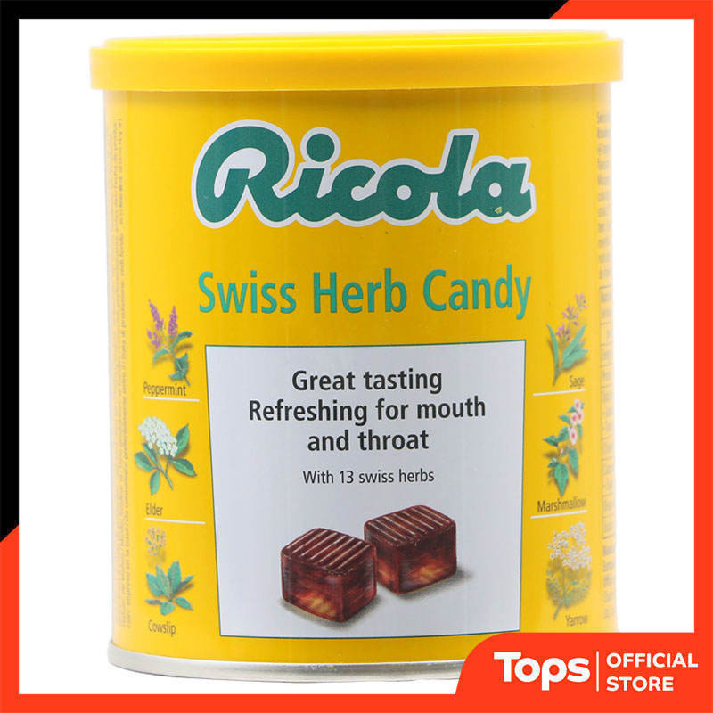 RICOLA ริโคล่าลูกอมสมุนไพร 250กรัม [7610700600054] | Shopee Thailand