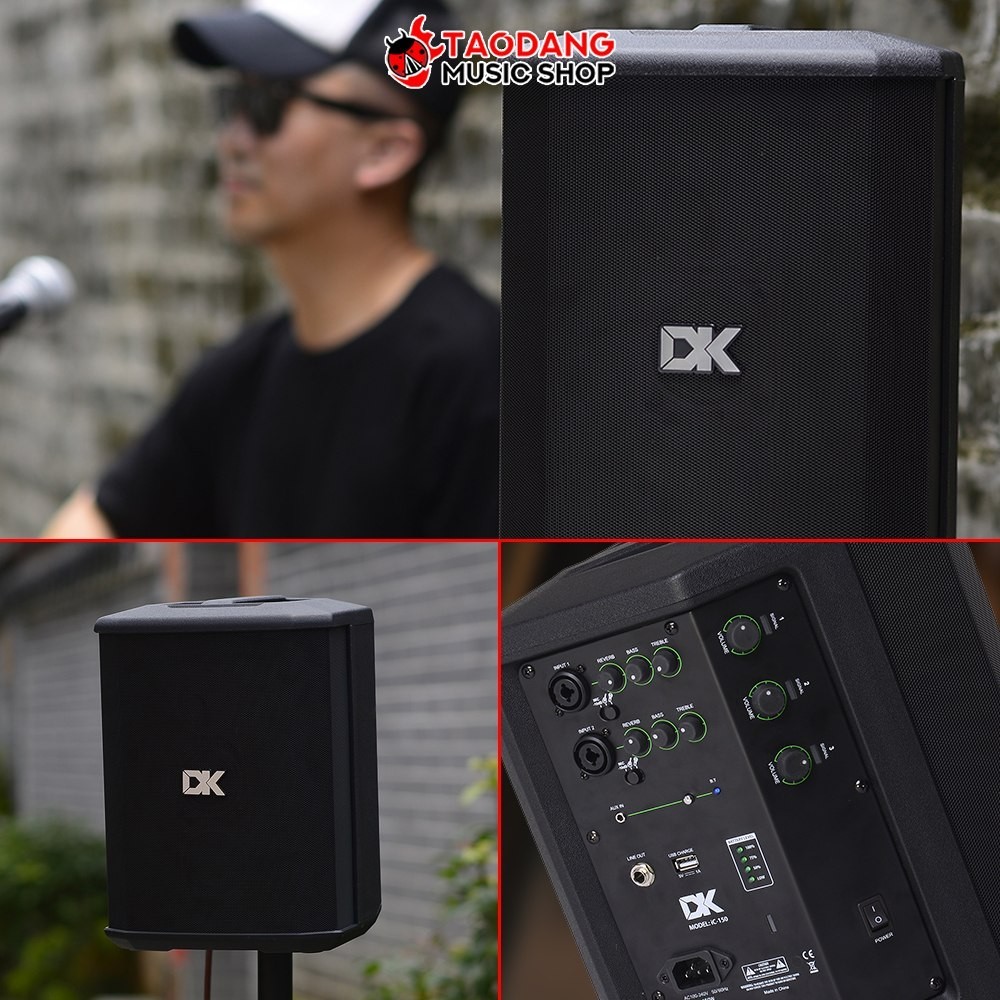 DK technology iC150 สี Black ลำโพง PA DK technology iC-150 Guitar ...