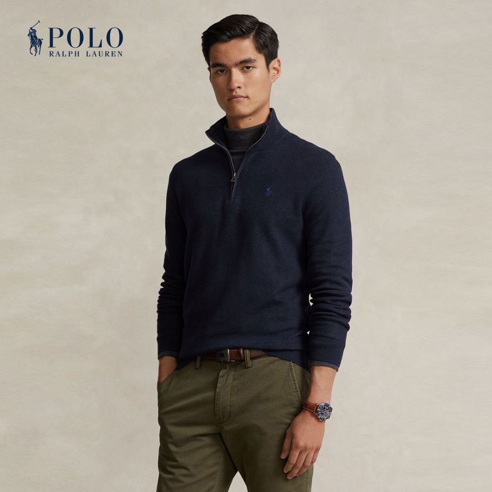 Polo Ralph Lauren - Man - Dark Granite Hthr - Knit Sweater