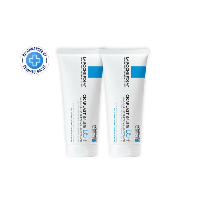 [เซตสุดคุ้ม] ลา โรช-โพเซย์ La Roche-Posay CICAPLAST BAUME B5+ บาล์มฟื้นบำรุงผิว 100ml x2 ชิ้น