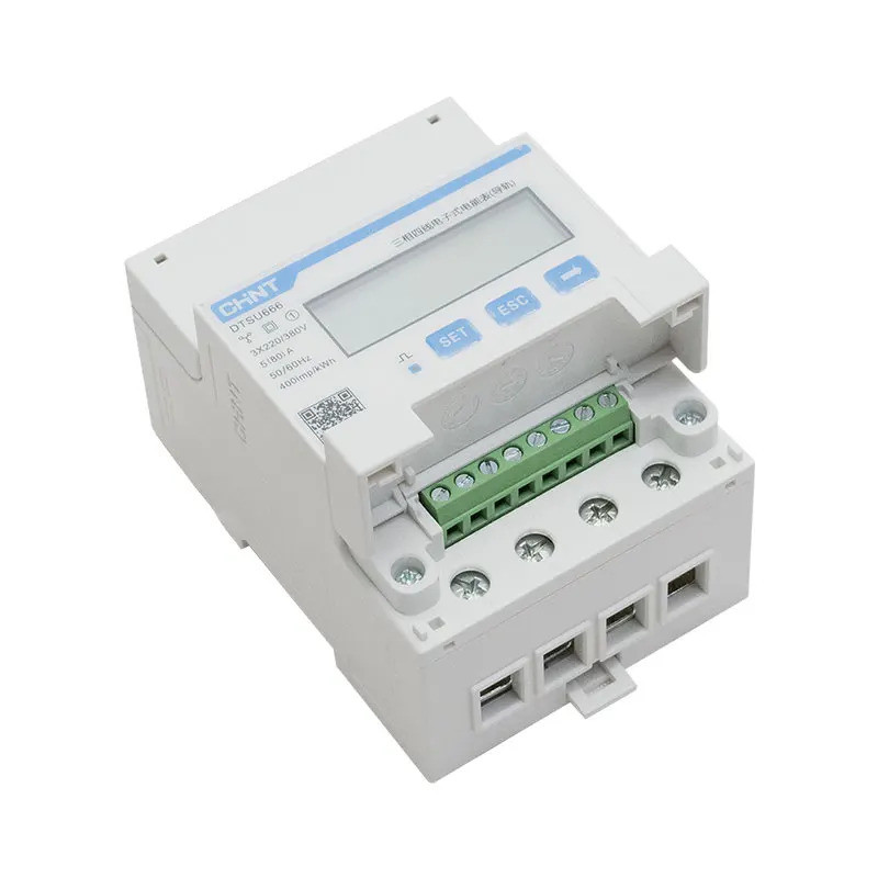 CHNT CHINT DDSU666 DDSU666-H DTSU666 มิเตอร์ไฟฟ้าแบบเฟสเดียว DIN-Rail 5 ...