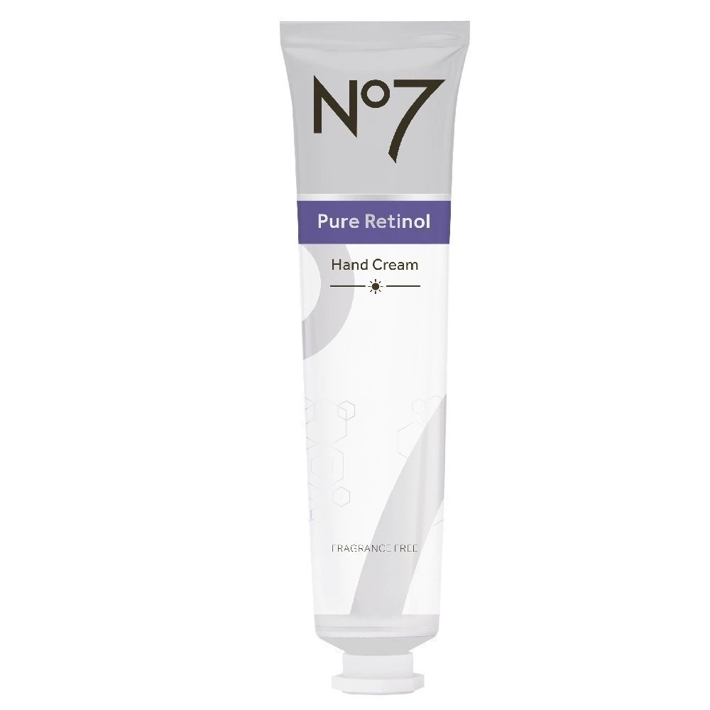 No7 Pure Retinol Hand Cream แฮนด์ครีมบำรุงผิวมือด้วยเพียวเรตินอล 75 มล.