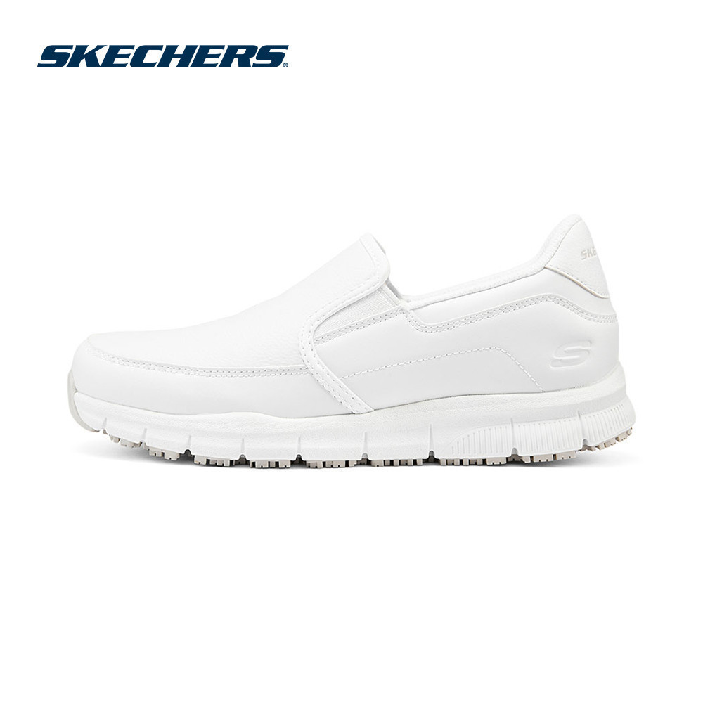 Skechers สเก็ตเชอร์ส รองเท้า ผู้หญิง Work Nampa Shoes - 77236-WHT ...