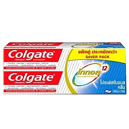 Colgate ยาสีฟัน คอลเกต แอดวานส์ไวท์เทนนิ่ง 135 กรัม แพ็คคู่ 2 หลอด