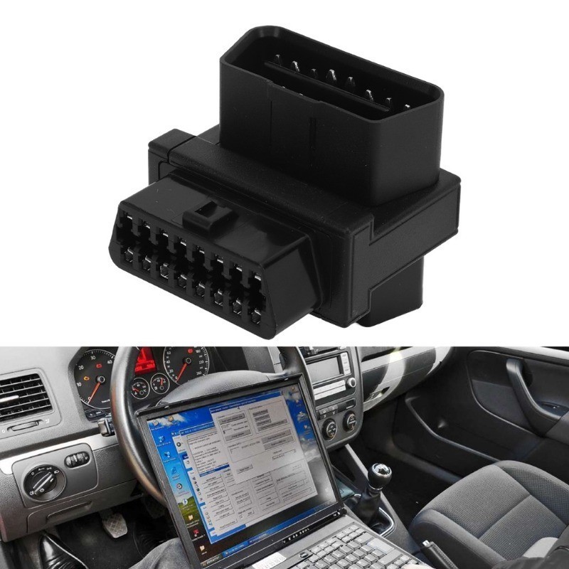 รถสากล OBD2 หนึ่งนาทีสองสายต่อขยายรถ 16-pin Core Splitter เชื่อมต่อกับ ...