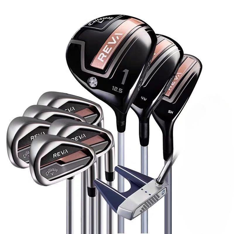 Callaway REVA ROSE ใหม่ชุดกอล์ฟคลับสําหรับไดร์เวอร์ WOMAN + 3FW + 5FW ...
