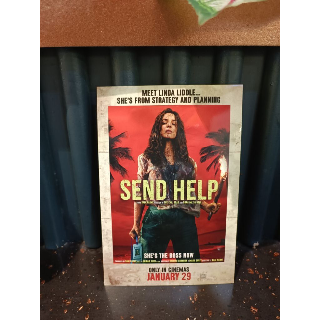 โปสการ์ดภาพยนตร์เรื่อง Send Help โปรดส่งใครมาช่วยฉันที จากค่ายMajor ...