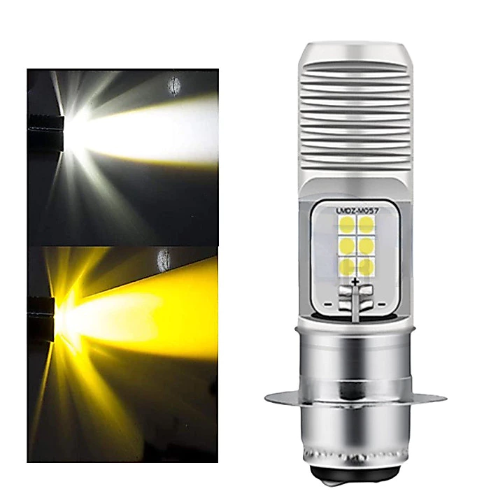 ราคาโปรโมชั่นหลอดไฟหน้า LED M5 (T19) ของแท้ ซื้อ 3 แถม 1 ฟรี ไฟสีขาว AC/DC 6000K /7935CW/ Wave / Dream / Zoomer-X รูปที่ 2