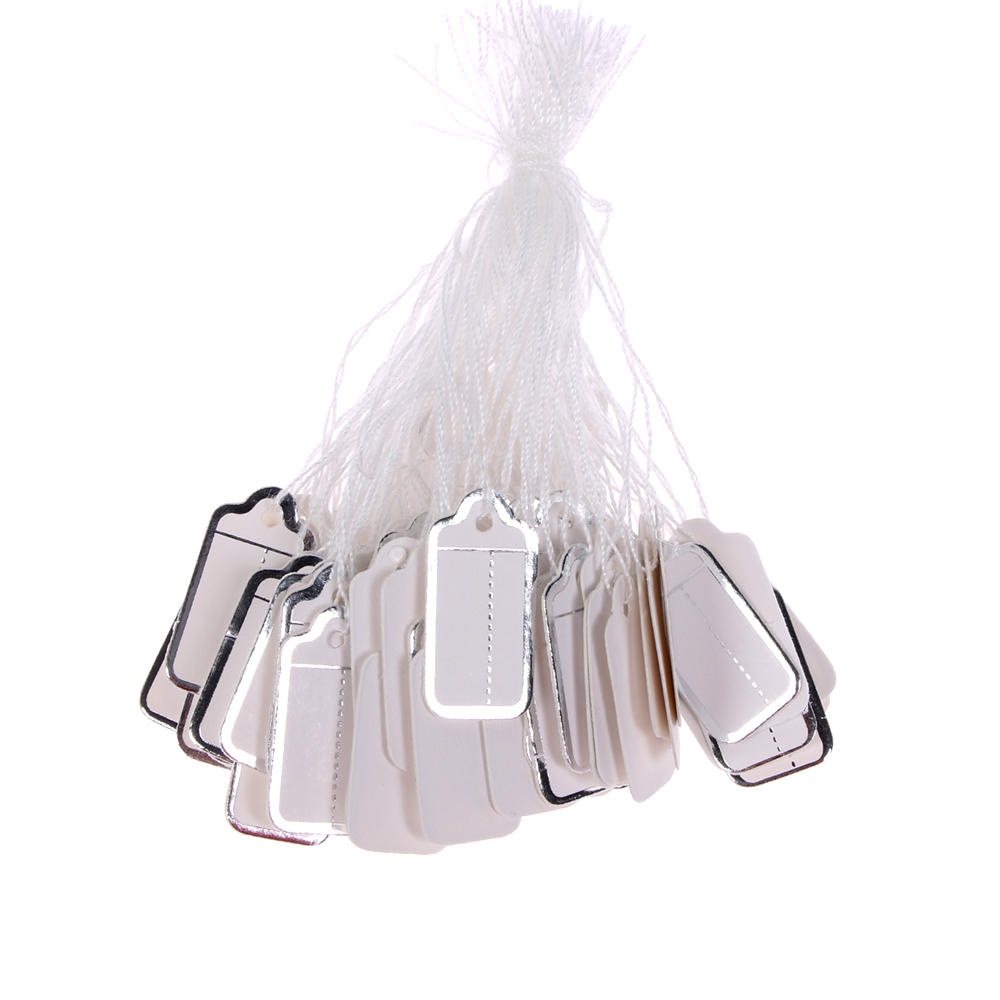 100PCS/500PCS Merchandise Strung String Label Jewelry Price Tags ...
