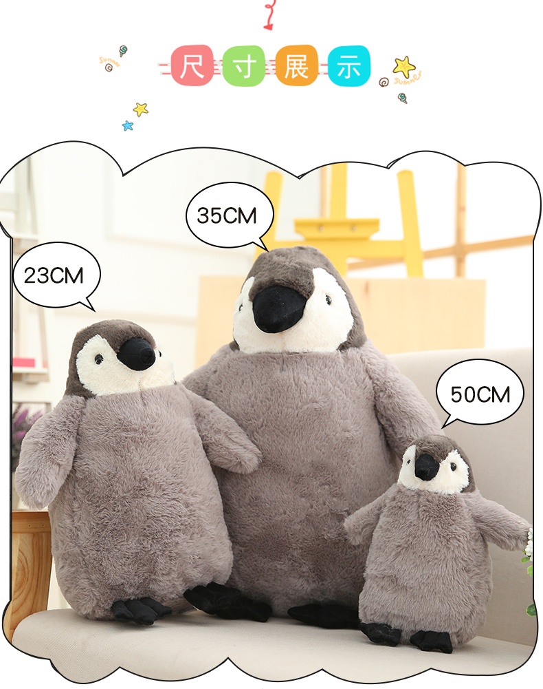 ข้อมูลเพิ่มเติมของ AIXINI ตุ๊กตานกเพนกวิน หมอนนกเพนกวิน ของเล่นเด็ก ของขวัญ ของขวัญวันเกิด