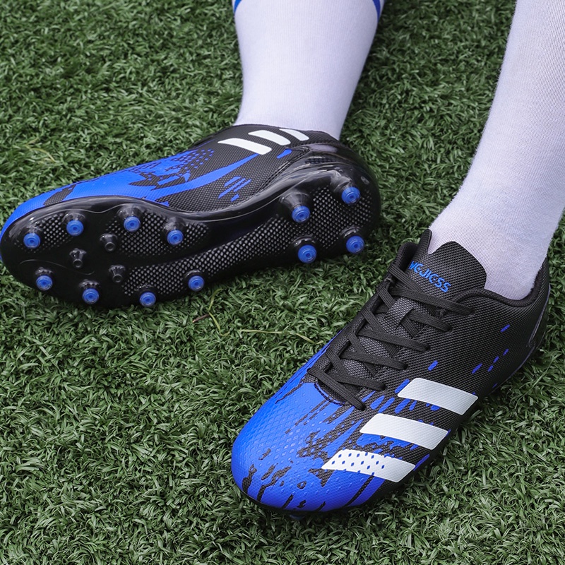 รูปภาพรายละเอียดของ รองเท้าฟุตบอล รองเท้าฟุตซอล รองเท้าฟุตบอลคู่ รองเท้าฟุตบอลกีฬากลางแจ้ง Size 35-45
