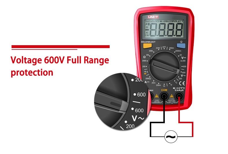 ดิจิตอลมัลติมิเตอร์ UNI-T Multimeter Tester UT33A+ UT33B+ UT33C+ UT33D ...