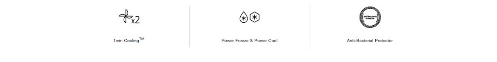 มุมมองเพิ่มเติมของสินค้า SAMSUNG ตู้เย็น 2 ประตู RT50K6235S8/ST พร้อมด้วย Twin Cooling, 17.8 คิว (504 L)