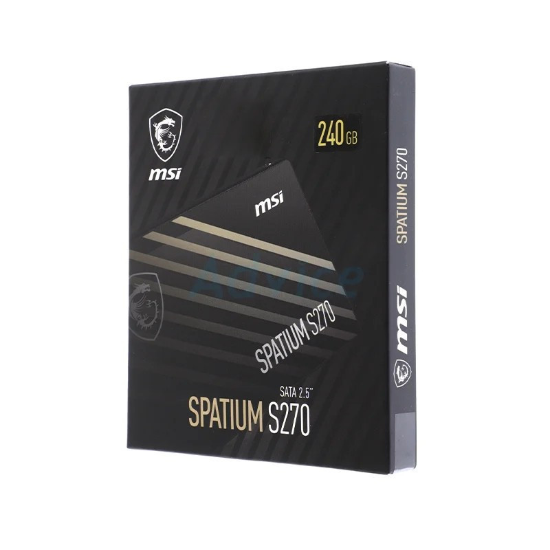 MSI 240 GB SSD SATA SPATIUM S270 - A0148957 | Shopee Thailand