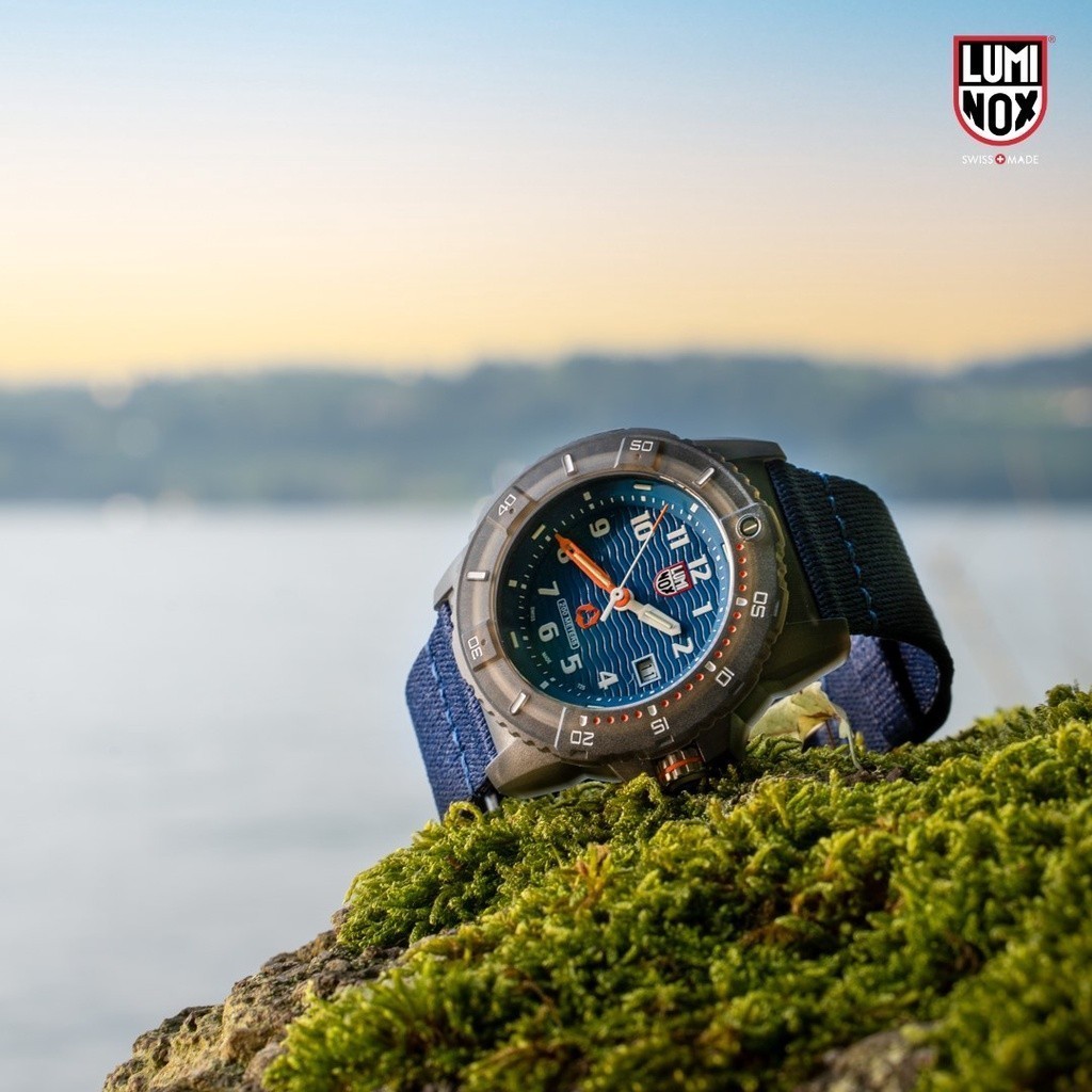 時計 LUMINOX ECO SERIES 8900 SERIES 8903.ECO Luminox ECO 8900 Series #TIDE Quartz Watch, Blue, 46 mm, 20