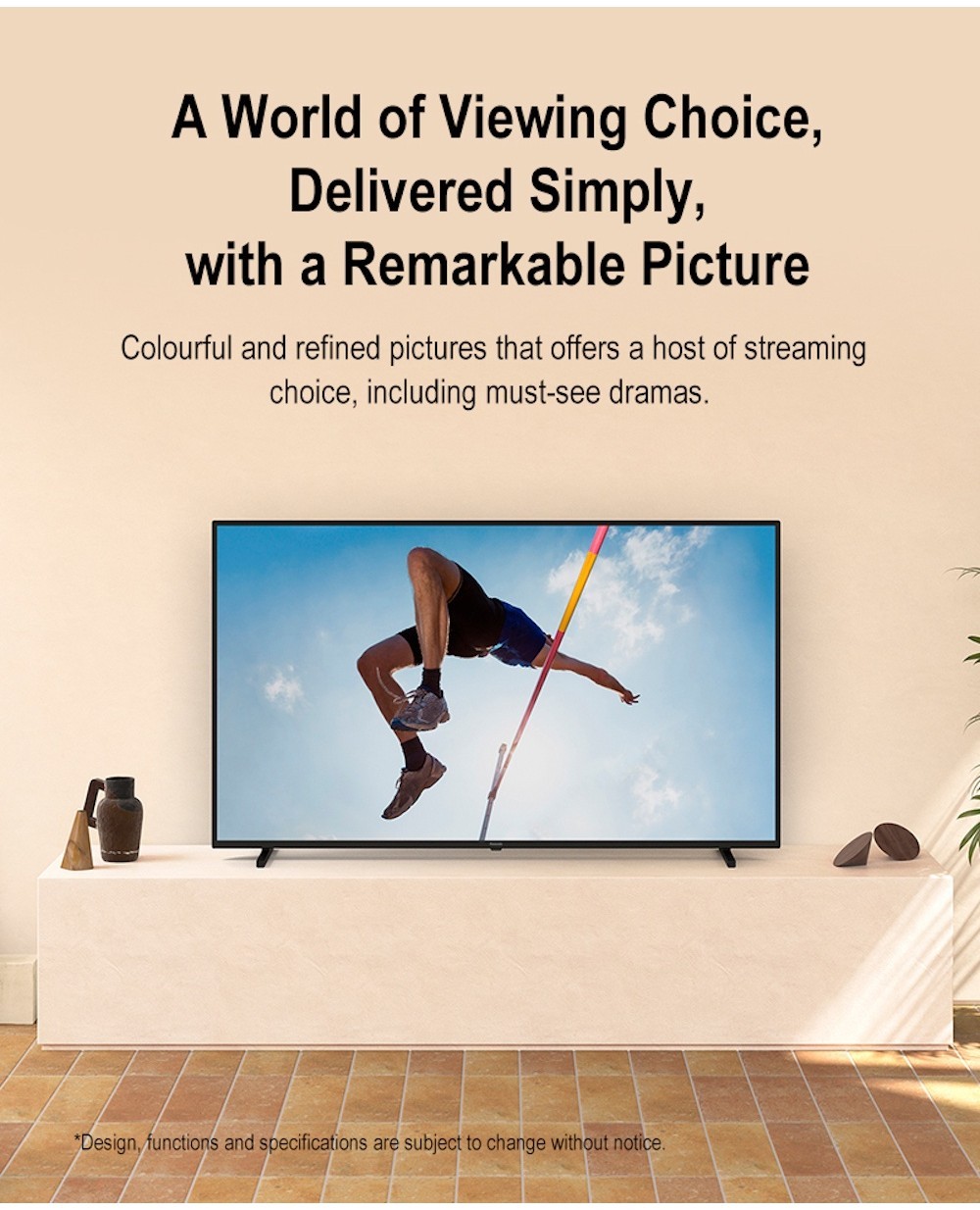 Panasonic LED TV TH-65JX700T 4K TV ทีวี 65 นิ้ว Android TV Google Assistant Dolby Vision Chromecast แอนดรอยด์ทีวี