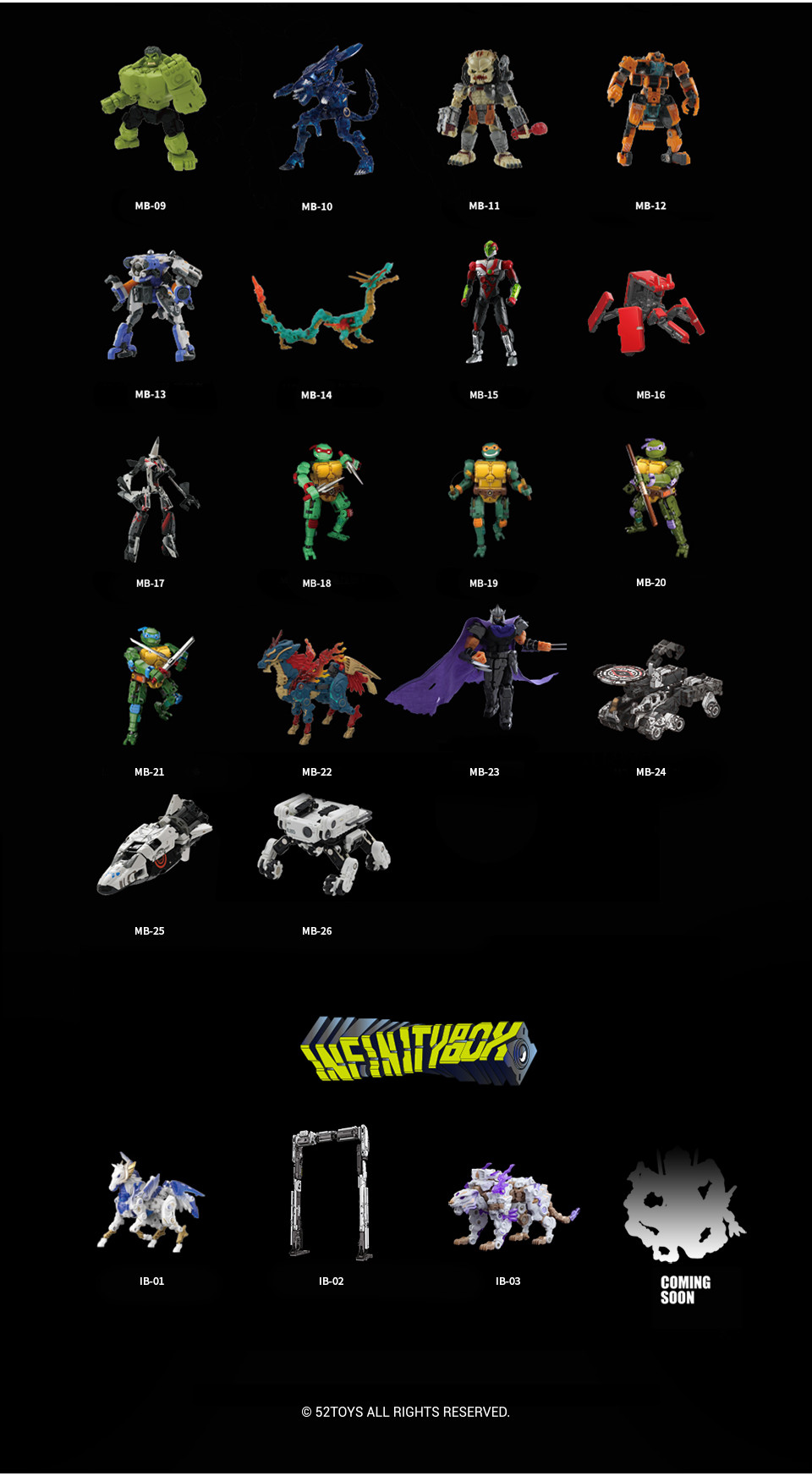 BEASTBOX 52TOYS INFINITYBOX IB-07 - Figura De Acción GAZELLE, Juguetes