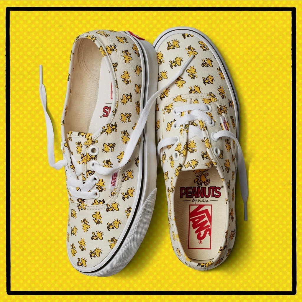 Vans Outlet รองเท้าแวน รองเท้าผ้าใบแฟชั่น OL++ CV Peanuts x Vans