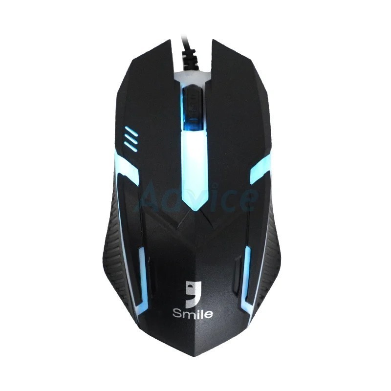 SMILE USB MOUSE (GM-02) BLACK - A0138278 | Shopee Thailand