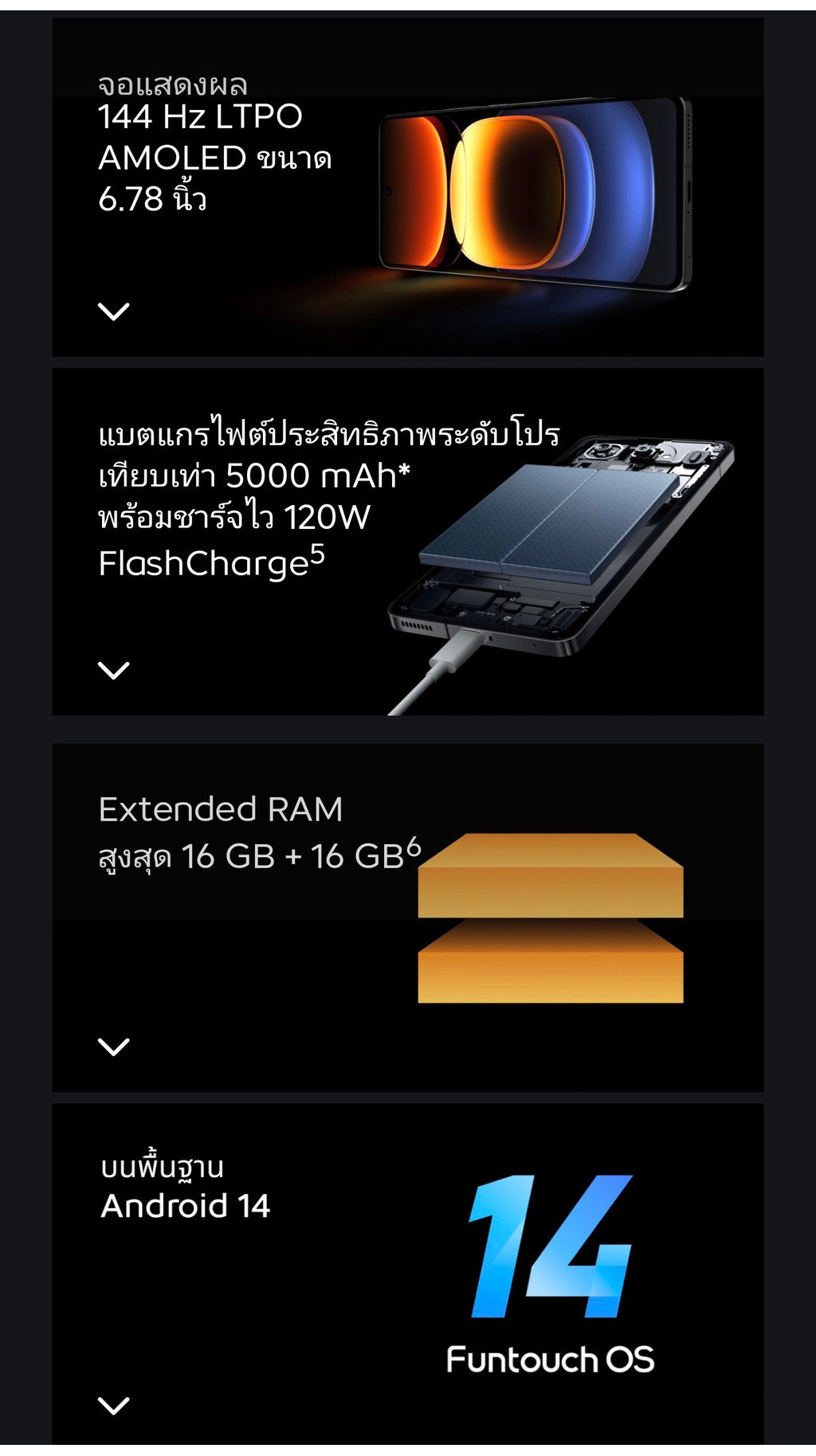iQOO 12 5G (16+512GB) CPU SND8 Gen3 + Supercomputing Chip Q1, 50 MP 1/1.3”Astrograph+50MP+64MP