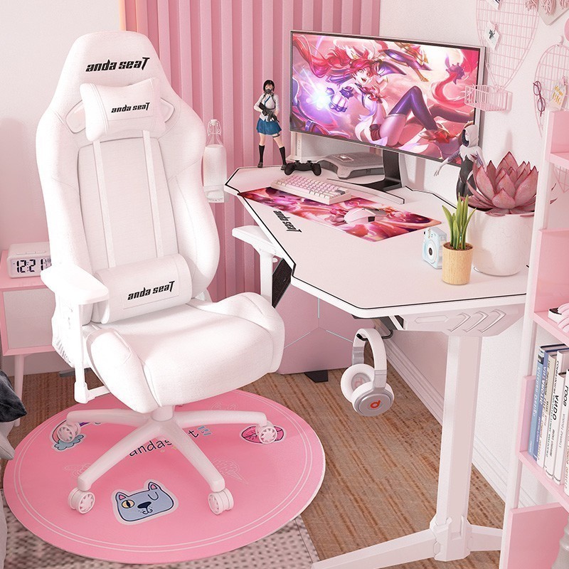 Anda Seat White Witch Special Edition Premium Gaming Chair White (AD7-11-W-PV-W02) อันดาซีทเก้าอี้เกมมิ่งเพื่อสุขภาพ