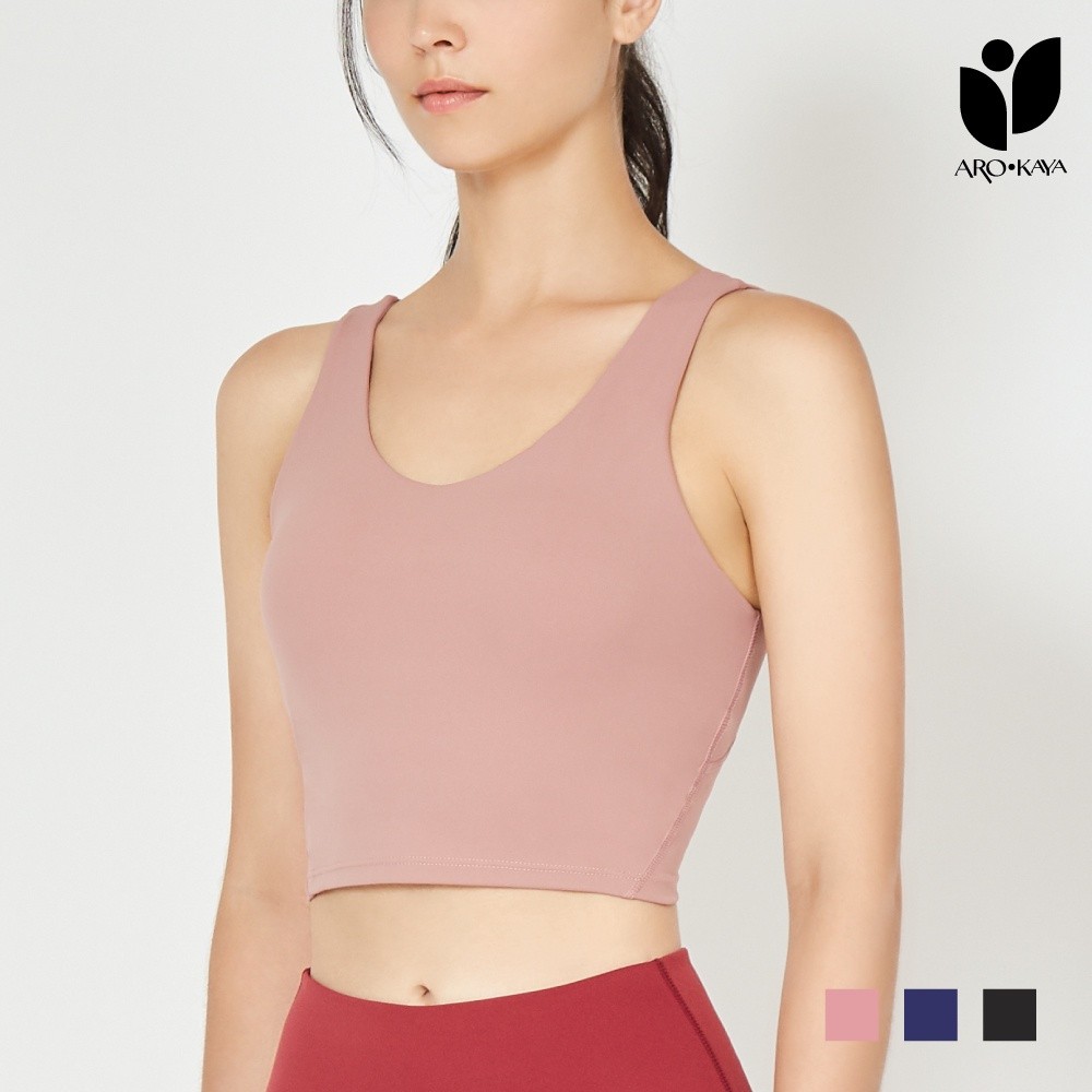 Arokaya Sports Bra เสื้อออกกำลังกาย สปอร์ตบรา รองรับแรงกระแทก มีฟองน้ำ ...